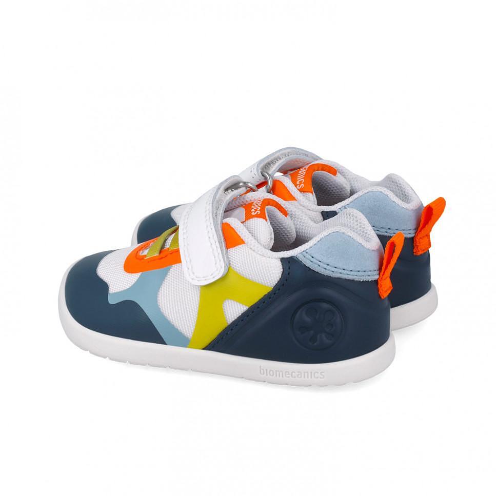 Обувки За Прохождане №19 24 Zapato Sport Blanco Y Ocean Regilla Biomecanics