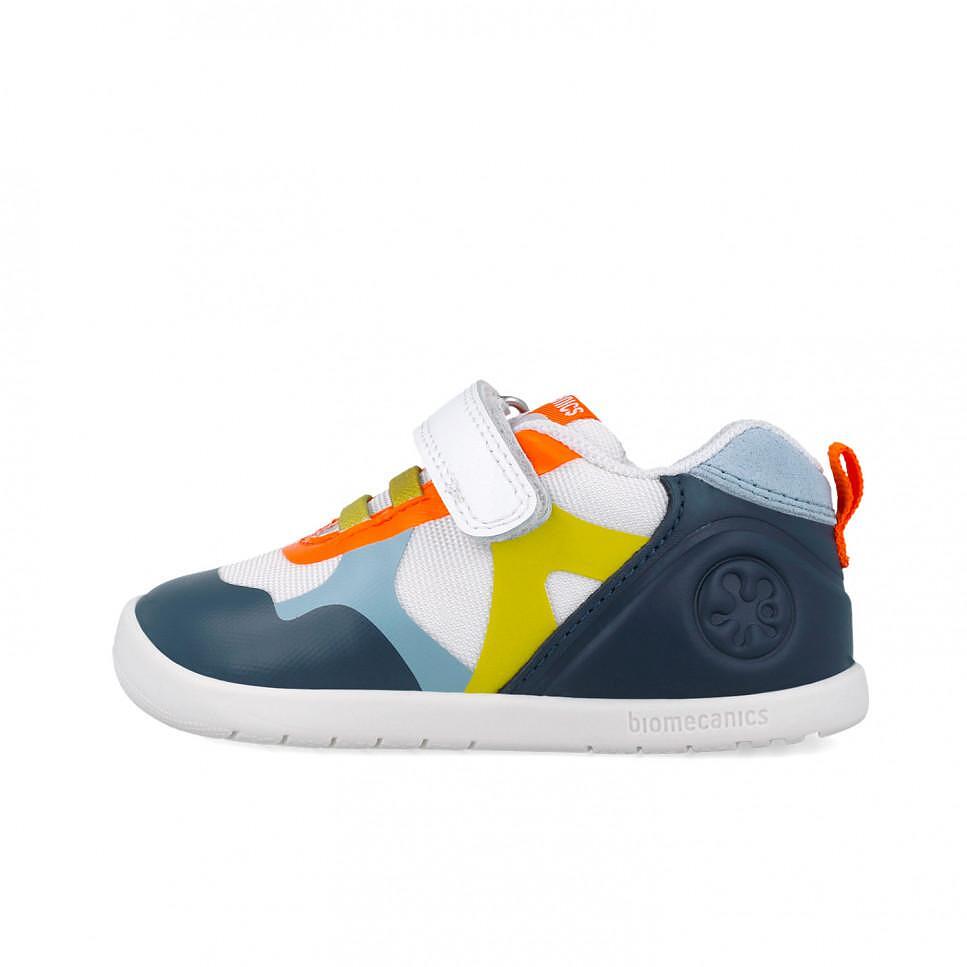 Обувки За Прохождане №19 24 Zapato Sport Blanco Y Ocean Regilla Biomecanics