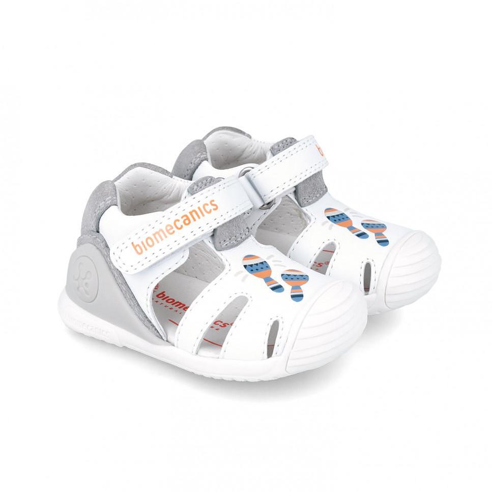 Сандали За Прохождане №18 24 Maracas Blanco Biomecanics
