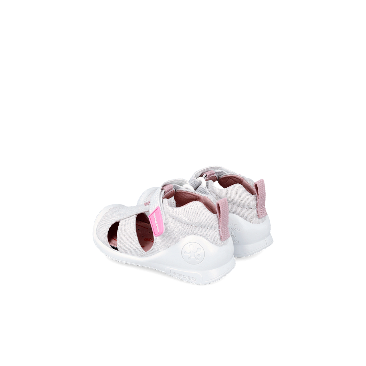 Сандали За Прохождане №18 24 Pique Metalizado Blanco 252187 B050 Biomecanics