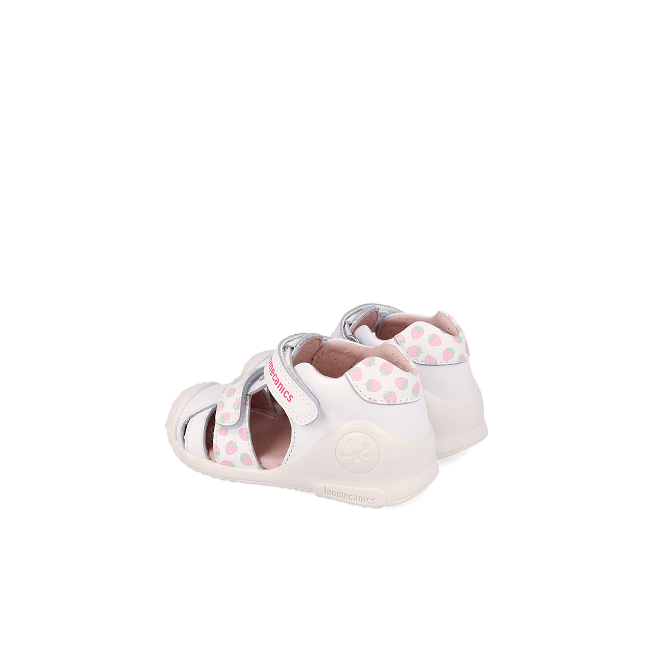 Сандали За Прохождане №18 24 Sandalia Estampada Napa Blanco 262107 B050 Biomecanics