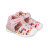 Сандали За Прохождане №18 24 Sandalia Estampada Sauvage Cotton 262104 A779 Biomecanics
