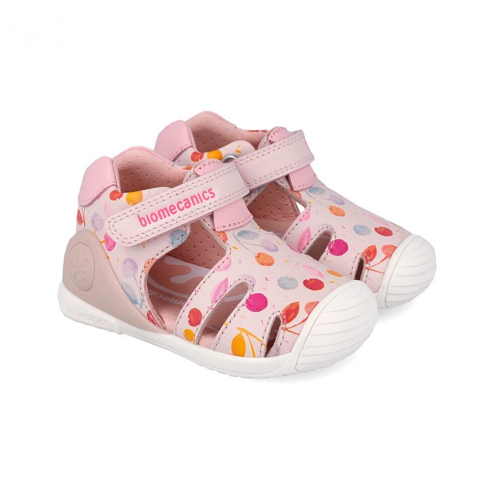 Сандали За Прохождане №18 24 Sandalia Estampada Sauvage Cotton 262104 A779 Biomecanics