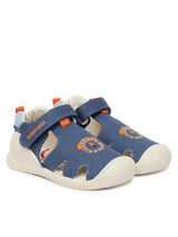 Сандали За Прохождане №18 24 Sandalia Lona Urban Pique Petrol 262185 A556 Biomecanics