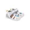 Сандали За Прохождане №18 24 Sandalia Twin Napa Blanco 262126 A050 Biomecanics