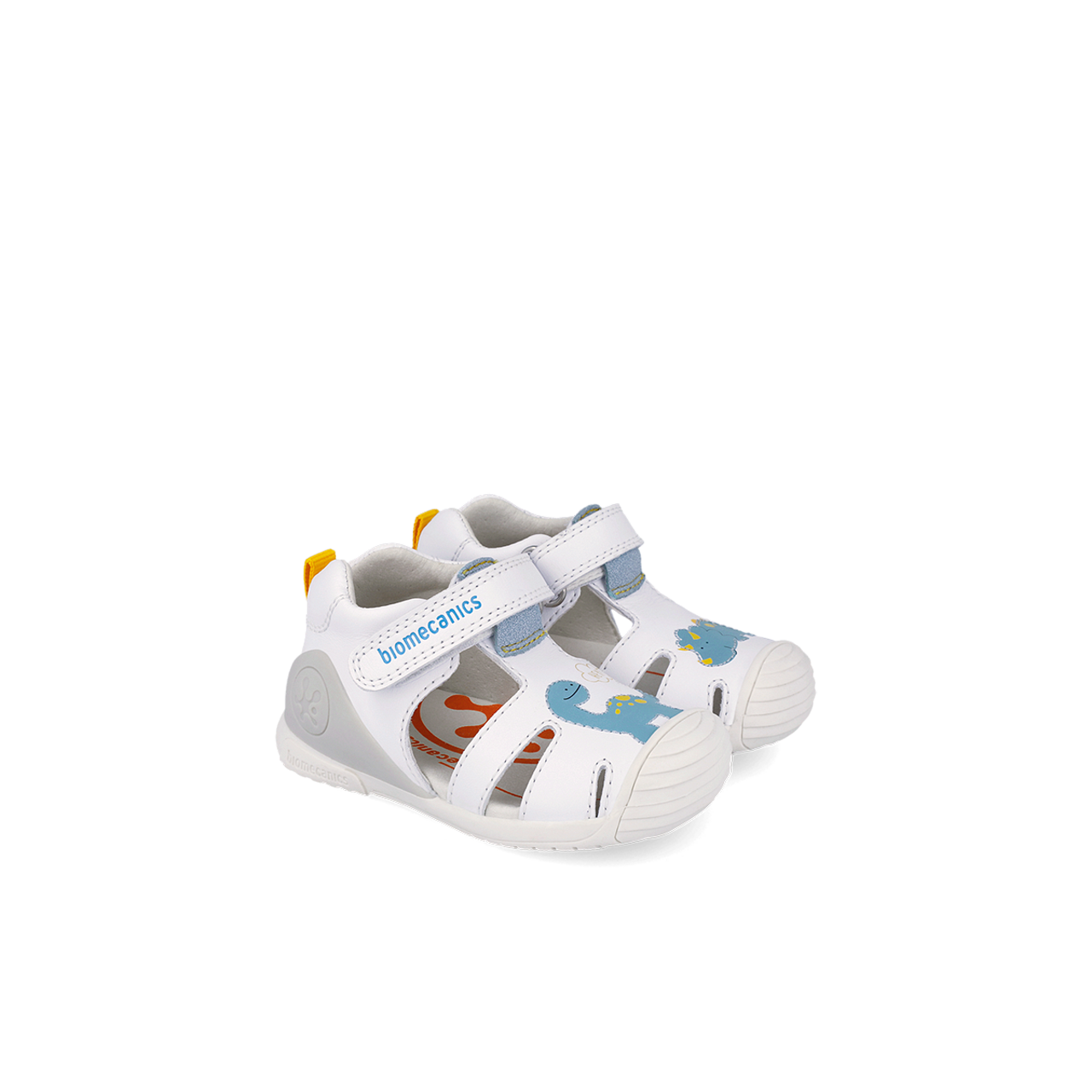 Сандали За Прохождане №18 24 Sandalia Twin Napa Blanco 262126 A050 Biomecanics