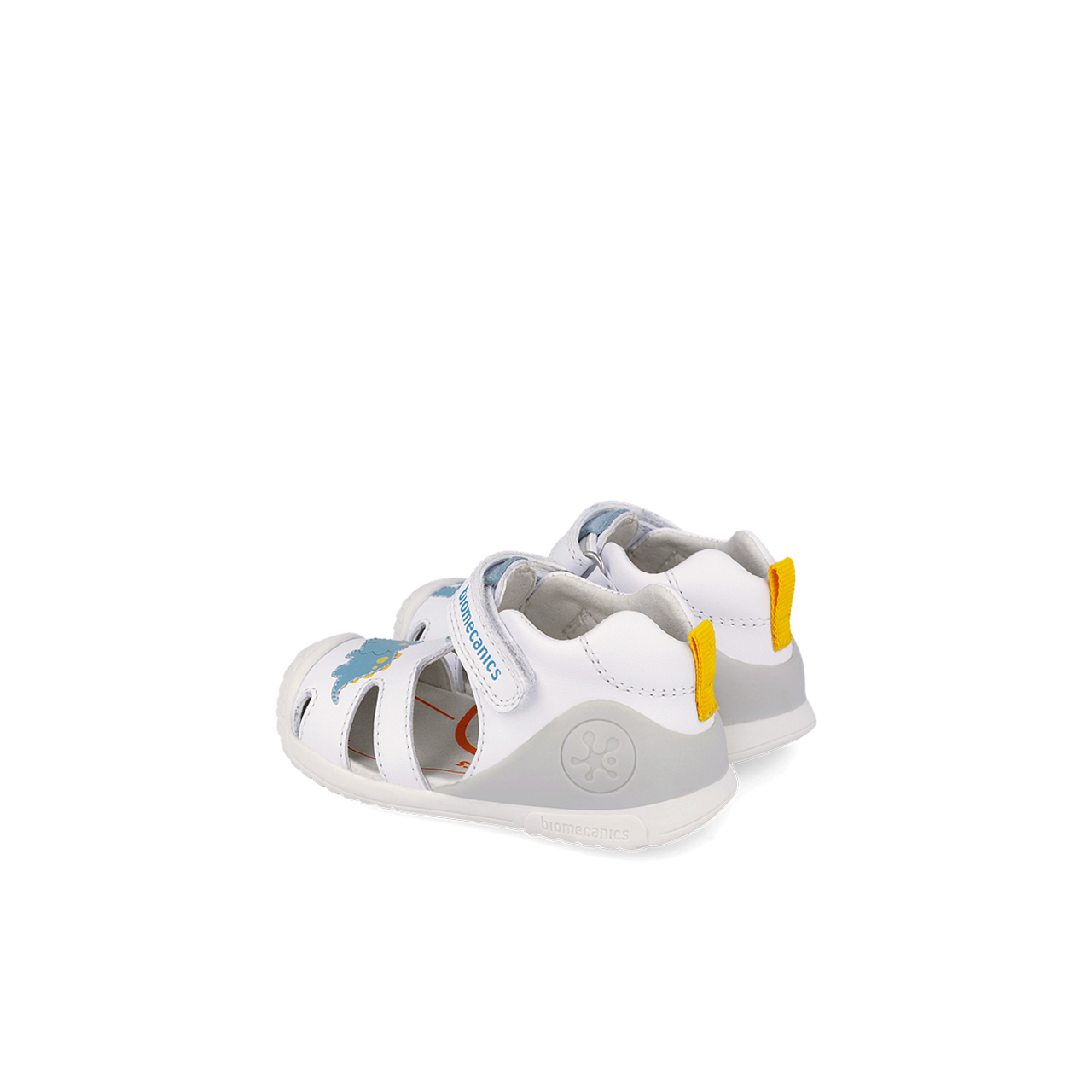 Сандали За Прохождане №18 24 Sandalia Twin Napa Blanco 262126 A050 Biomecanics