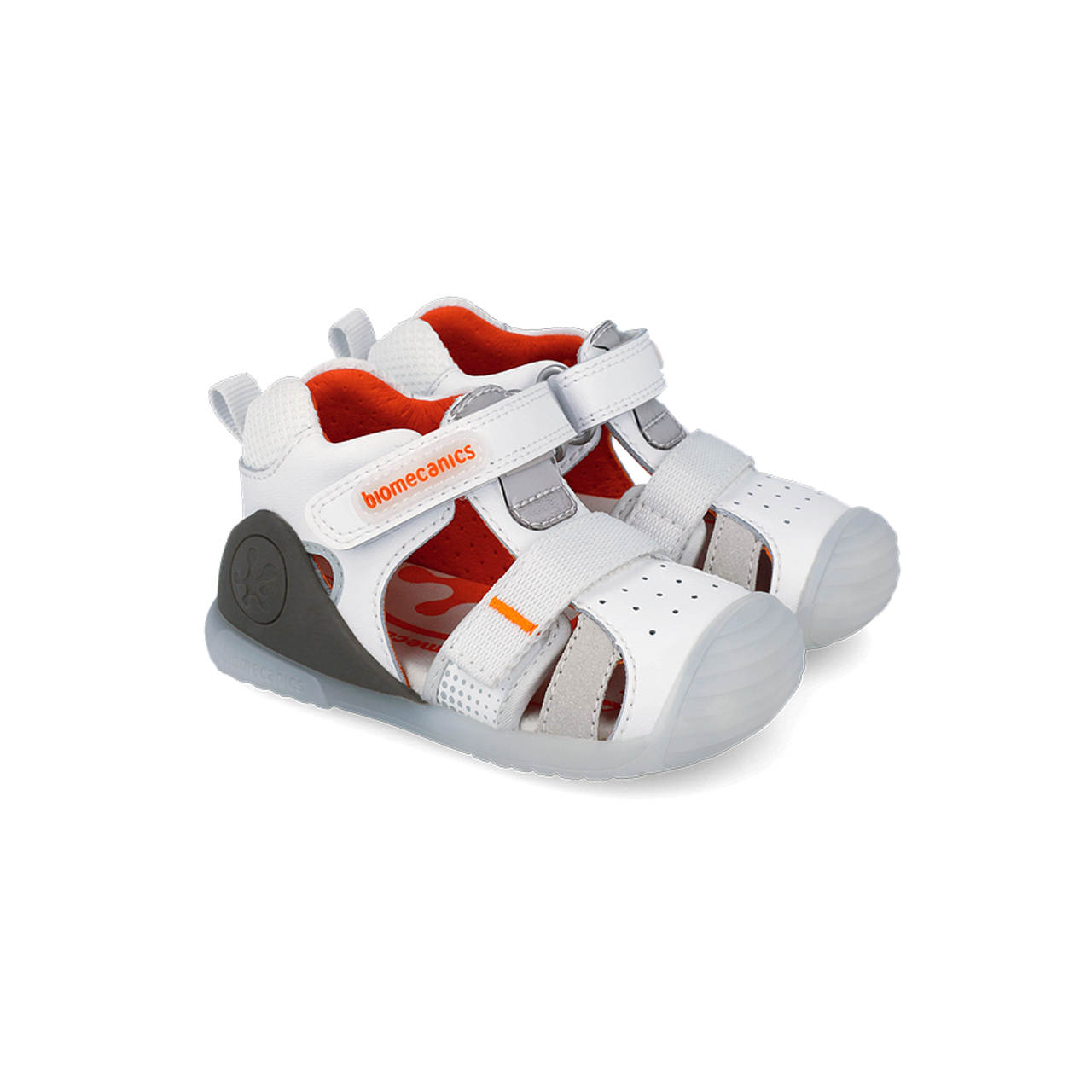 Сандали За Прохождане №18 24 Sandalia Urban Napa Blanco 262124 B050 Biomecanics