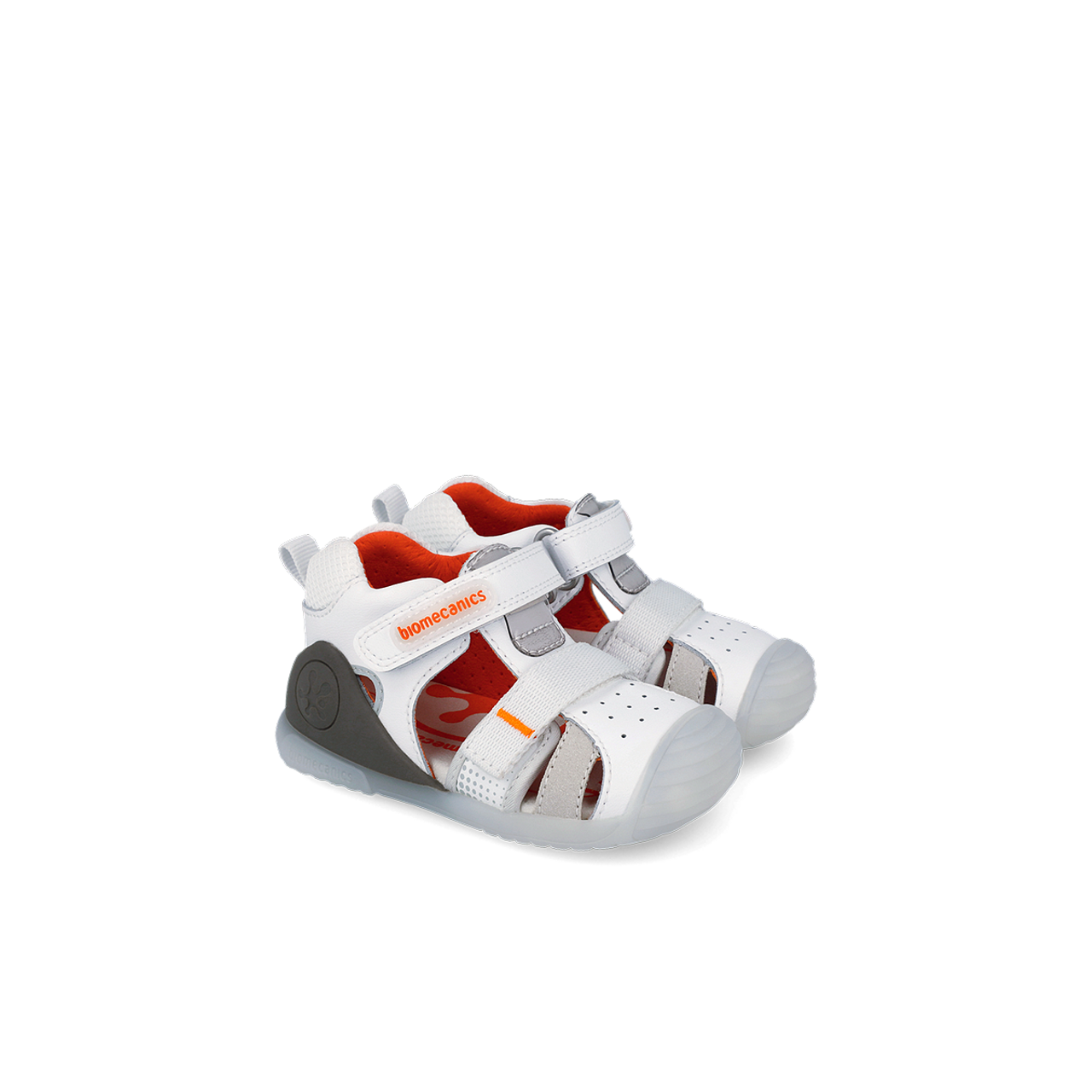 Сандали За Прохождане №18 24 Sandalia Urban Napa Blanco 262124 B050 Biomecanics