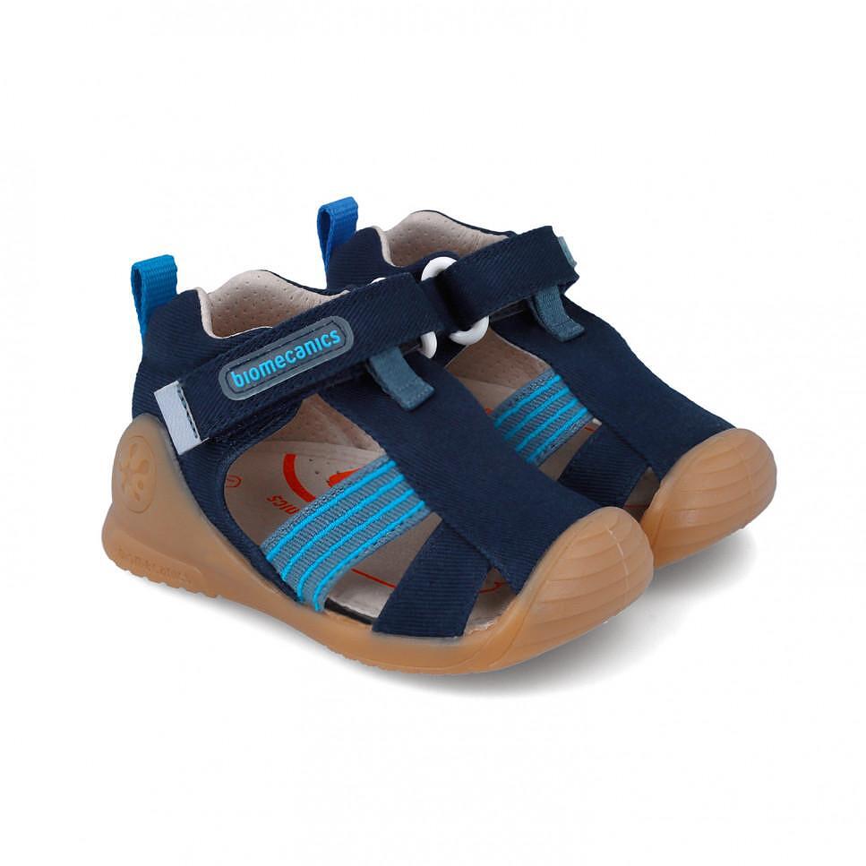 Сандали За Прохождане №19 23 Urban Azul Marino Gabardina Biomecanics