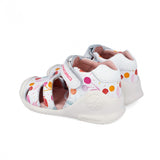 Сандали За Прохождане №19 24 Sandalia Estampada Napa Blanco Biomecanics