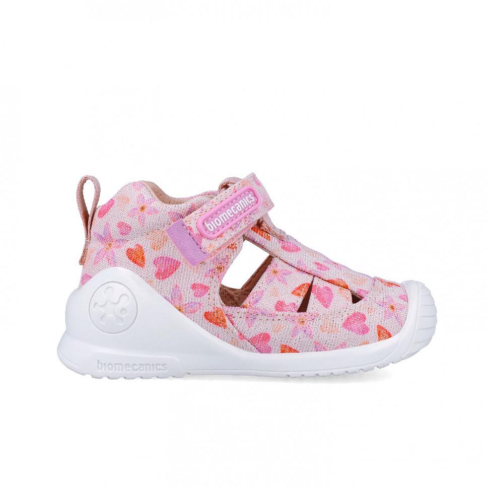 Сандали За Прохождане №19 23 Sandalia Estampada Rosa Wallis Biomecanics