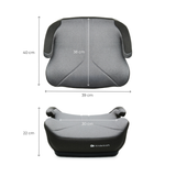 I Boost 2 I Size Столче За Кола Grey Kinderkraft