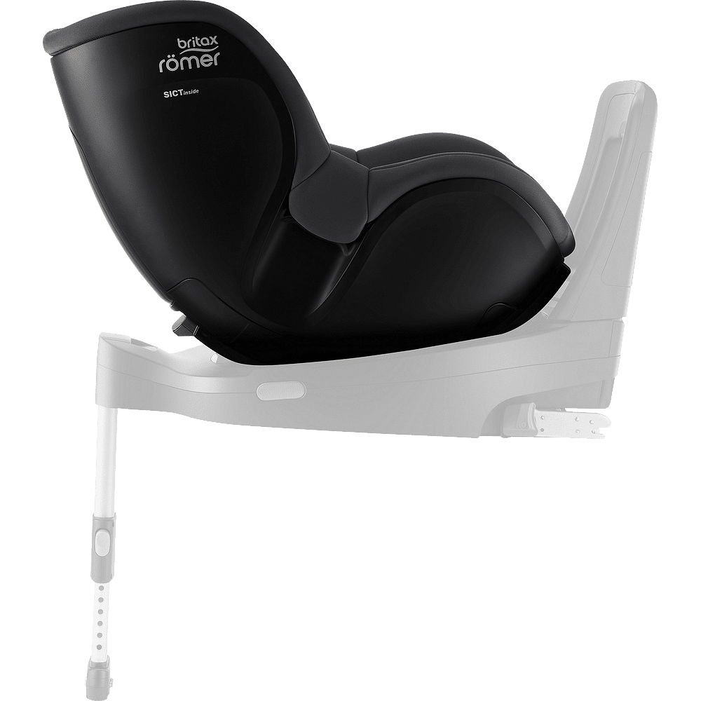 Britax Römer Стол За Кола Dualfix 5Z (0-18 Кг.) Midnight Grey