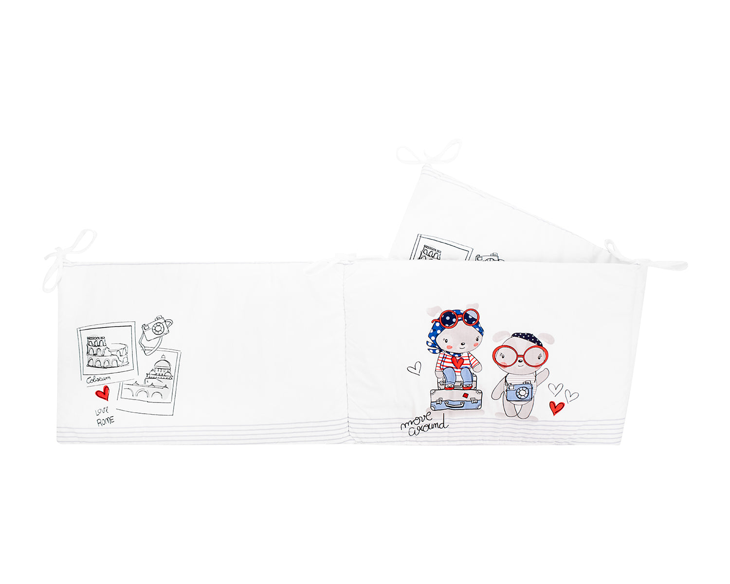 Обиколник С Вата Love Rome 180См - Обиколници - Kikkaboo - BebeMama