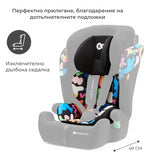 Бустерна Седалка Kinderkraft Comfort Up I-Size, Happy Shapes --- BebeMama