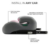 Бустерна Седалка Kinderkraft I-Boost, Розова --- BebeMama