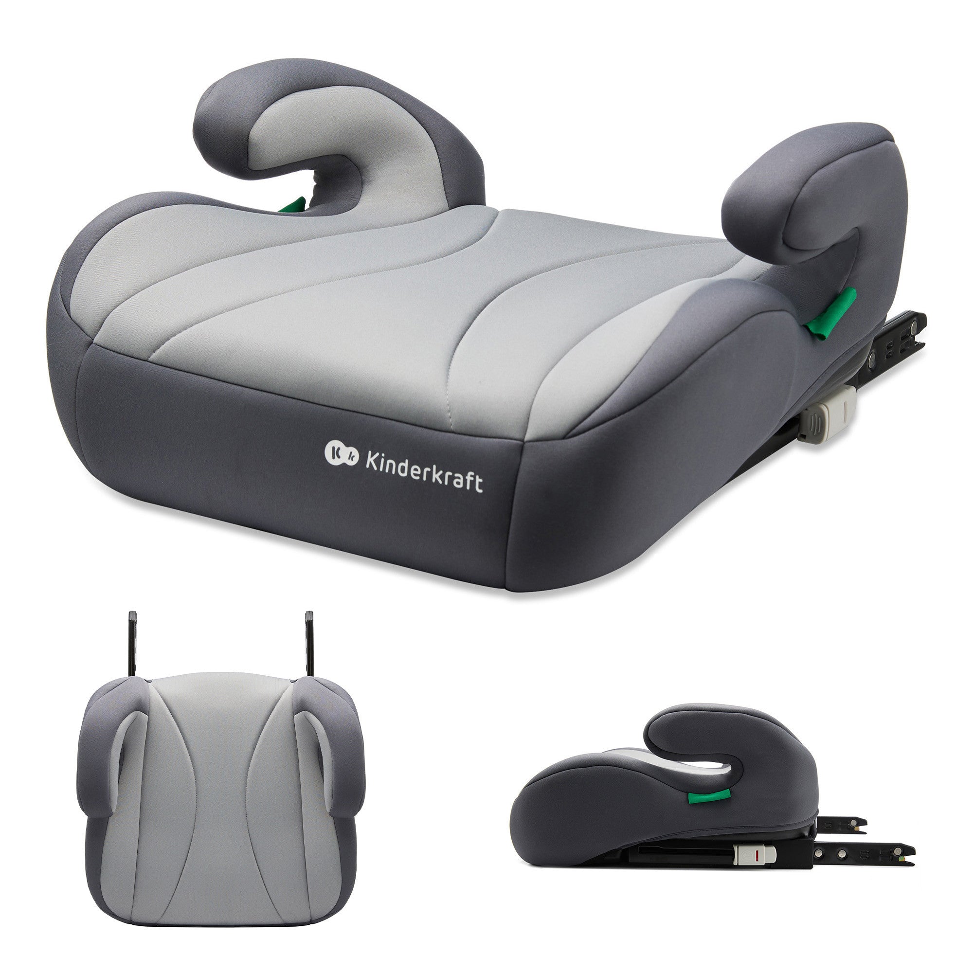 Бустерна Седалка Kinderkraft I-Boost, Сива --- BebeMama
