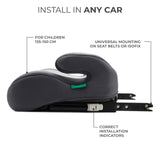 Бустерна Седалка Kinderkraft I-Boost, Сива --- BebeMama