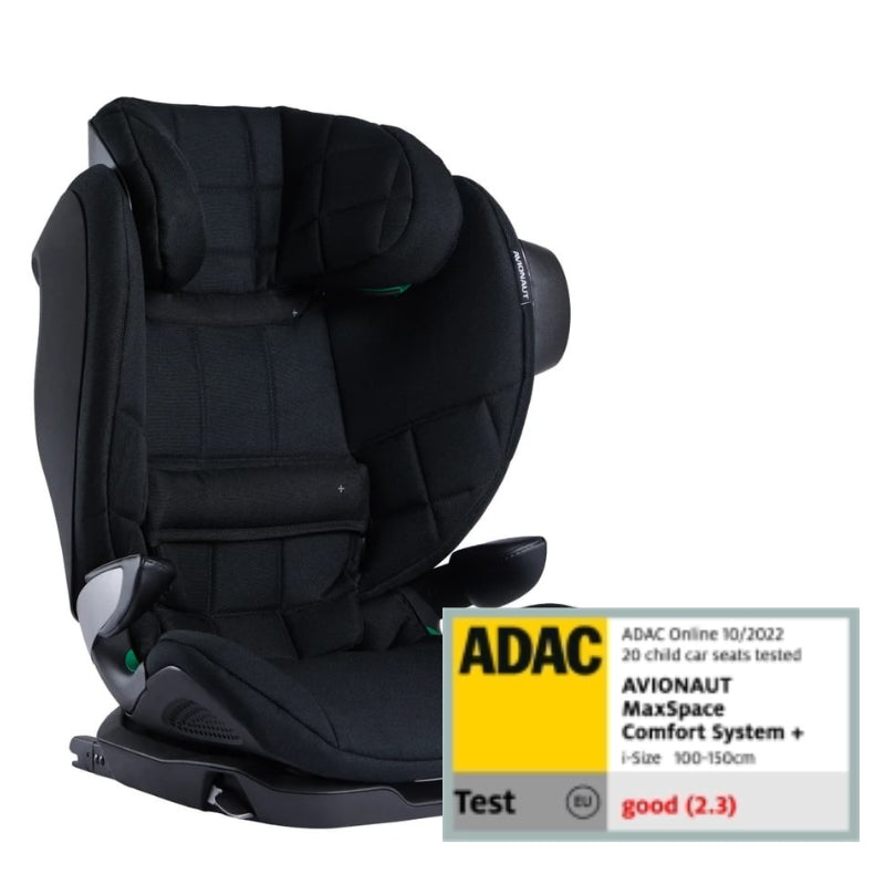 Scaun auto cu spătar Avionaut Maxspace Comfort +, negru