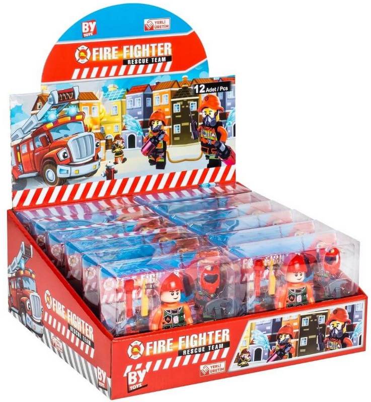 Пожарникар С Подвижни Стави С Обурудване 12x14x4 Julia