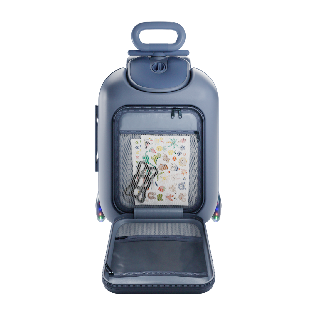 Cabby Куфар Със Седалка Blue Kinderkraft