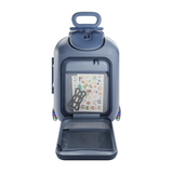 Cabby Куфар Със Седалка Blue Kinderkraft