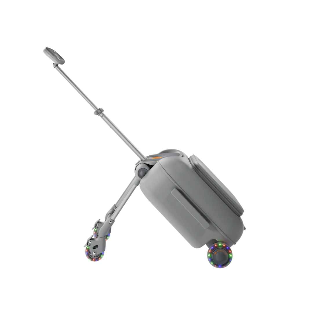 Cabby Куфар Със Седалка Grey Kinderkraft