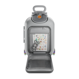 Cabby Куфар Със Седалка Grey Kinderkraft