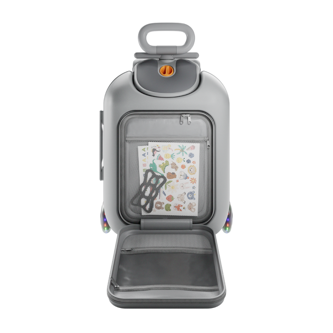 Cabby Куфар Със Седалка Grey Kinderkraft