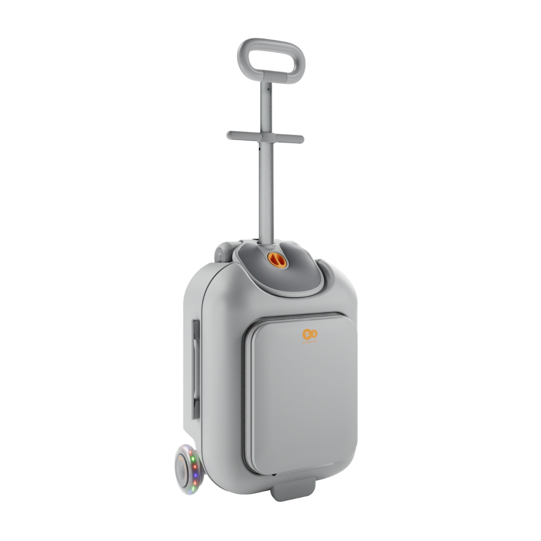 Cabby Куфар Със Седалка Grey Kinderkraft