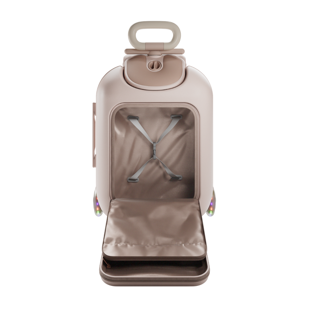 Cabby Куфар Със Седалка Rose Gold Kinderkraft