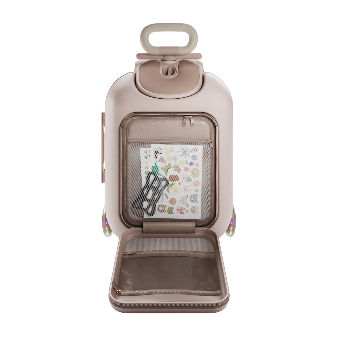 Cabby Куфар Със Седалка Rose Gold Kinderkraft