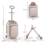 Cabby Куфар Със Седалка Rose Gold Kinderkraft