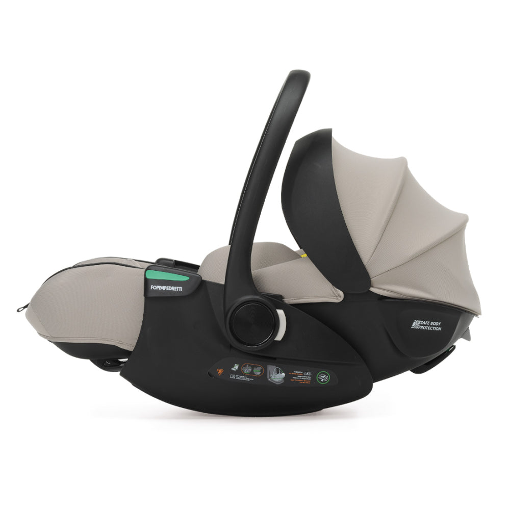 Комплект Столче За Кола 3 В 1 Disk Grow I Size + База Disk I Size + Столче Disk Infant I Size Desert Foppapedretti