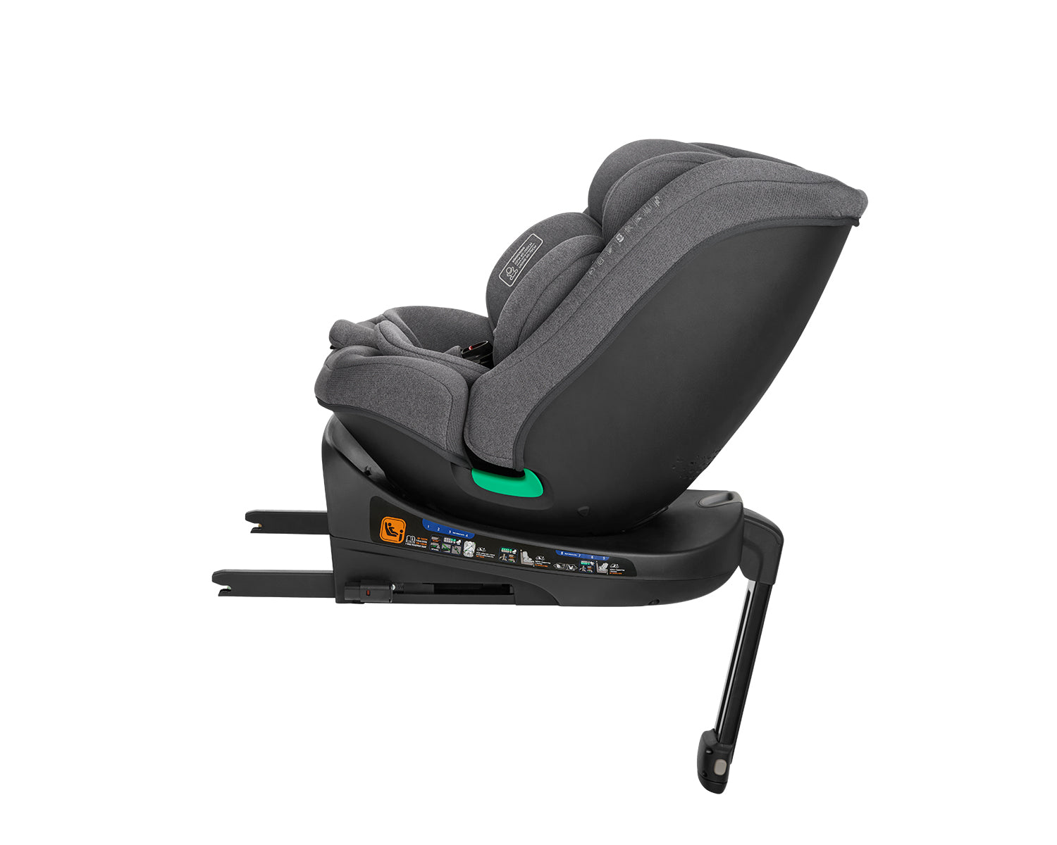Стол За Кола 40 150 См I Secure I Size Dark Grey Kikkaboo