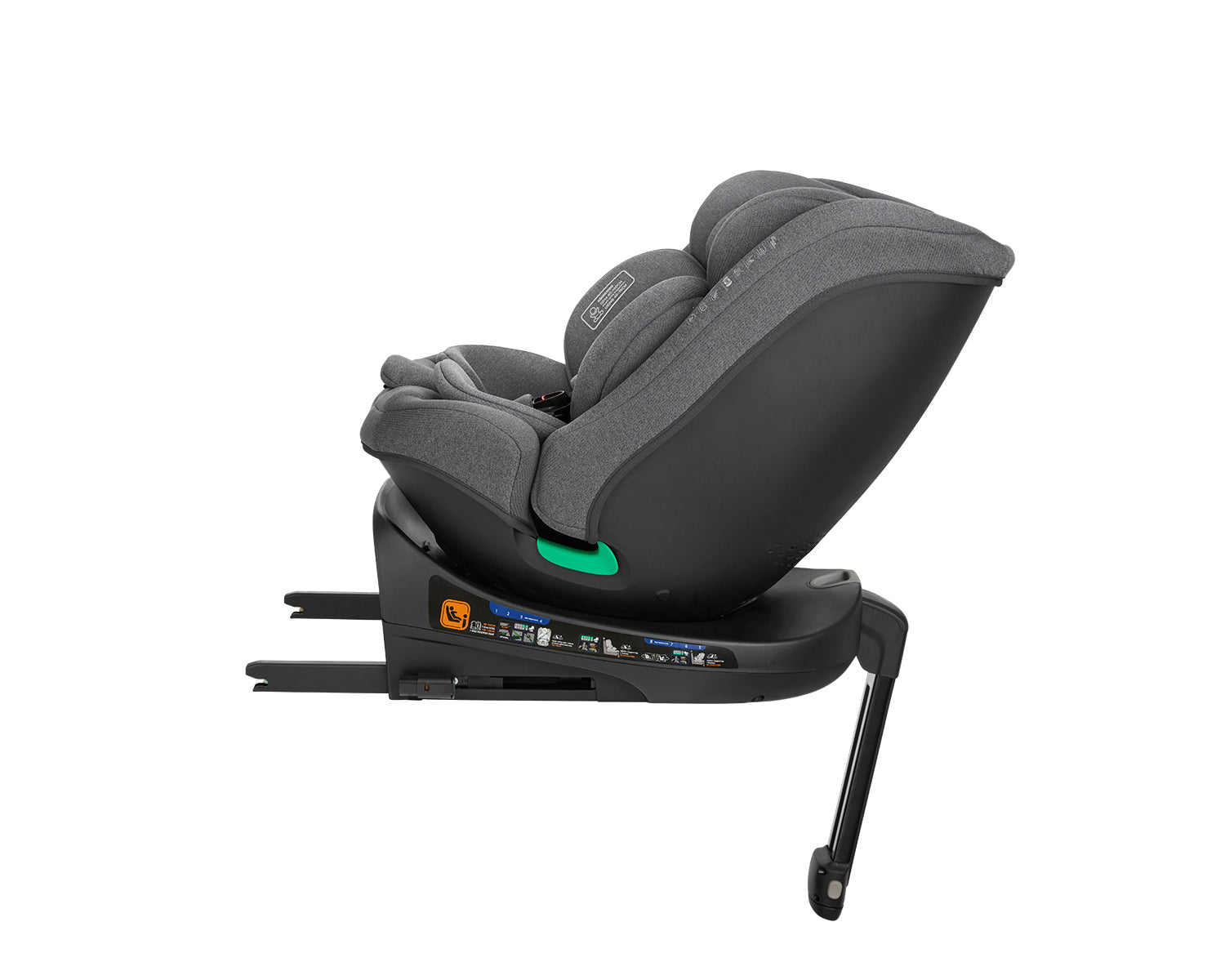 Стол За Кола 40 150 См I Secure I Size Dark Grey Kikkaboo