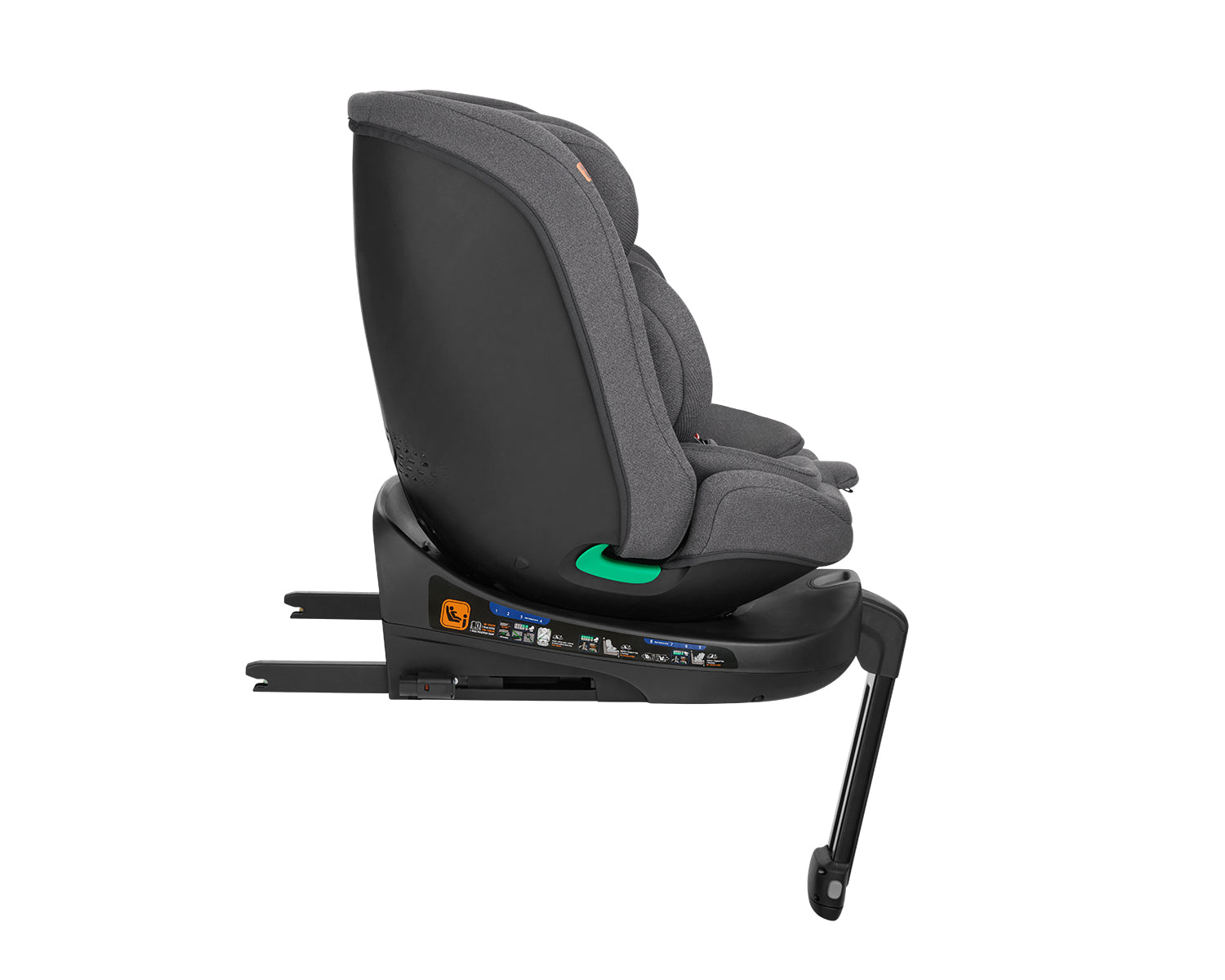 Стол За Кола 40 150 См I Secure I Size Dark Grey Kikkaboo
