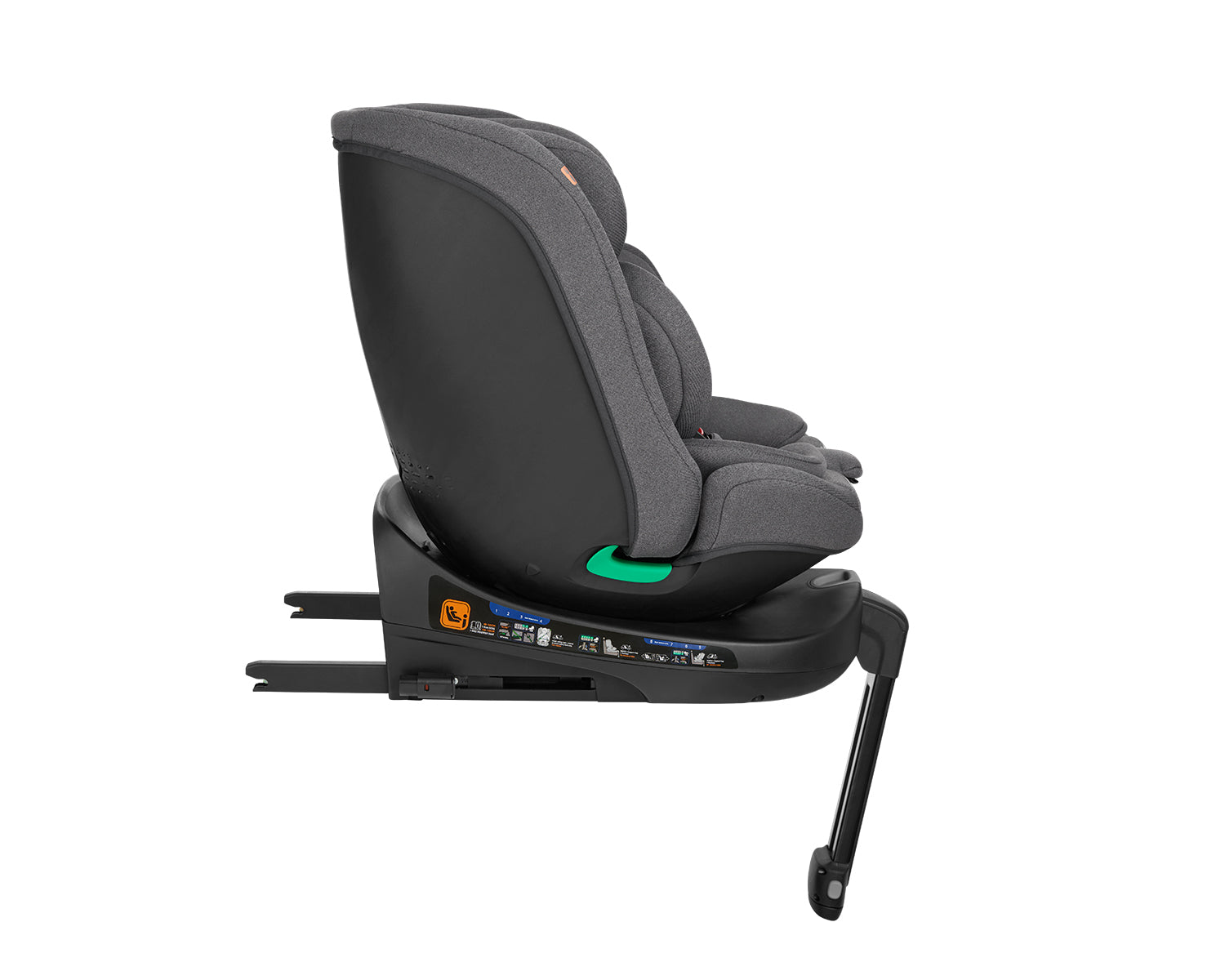 Стол За Кола 40 150 См I Secure I Size Dark Grey Kikkaboo