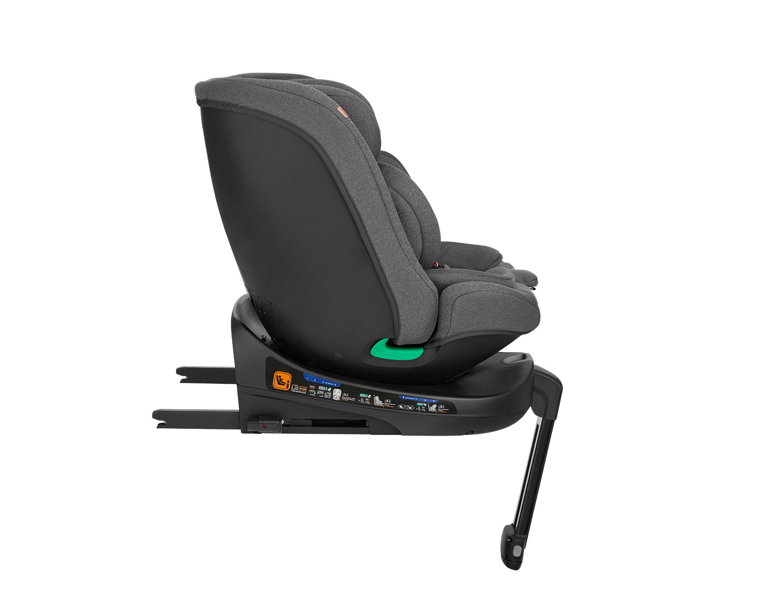 Стол За Кола 40 150 См I Secure I Size Dark Grey Kikkaboo