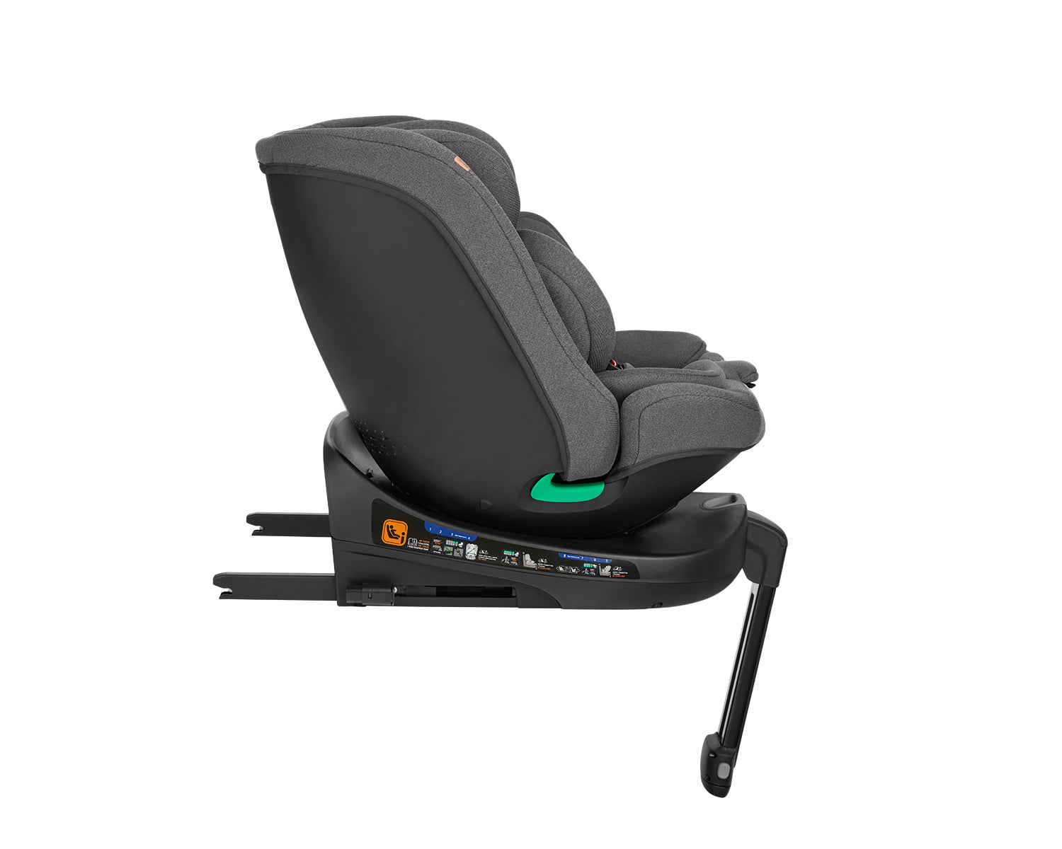 Стол За Кола 40 150 См I Secure I Size Dark Grey Kikkaboo
