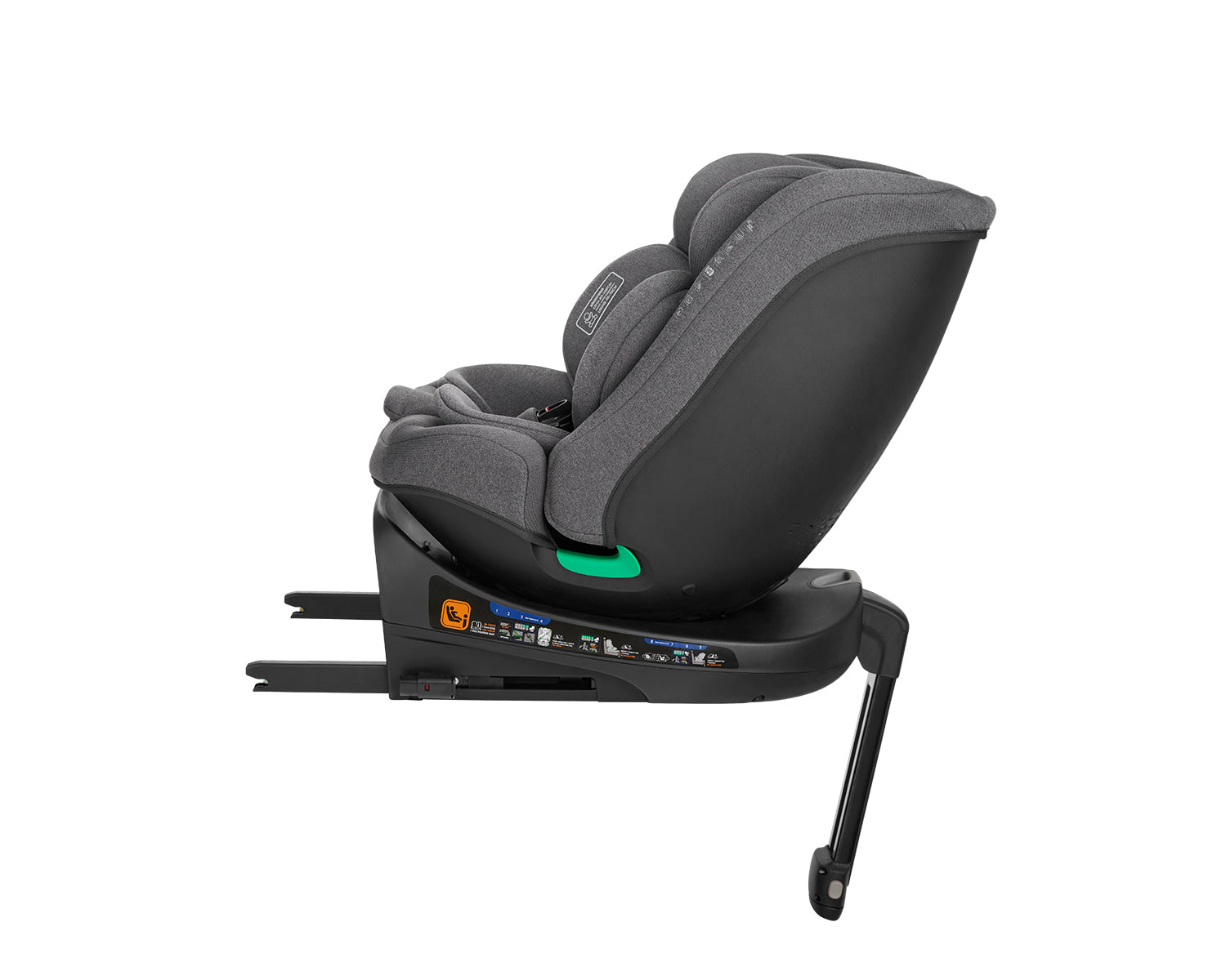 Стол За Кола 40 150 См I Secure I Size Dark Grey Kikkaboo