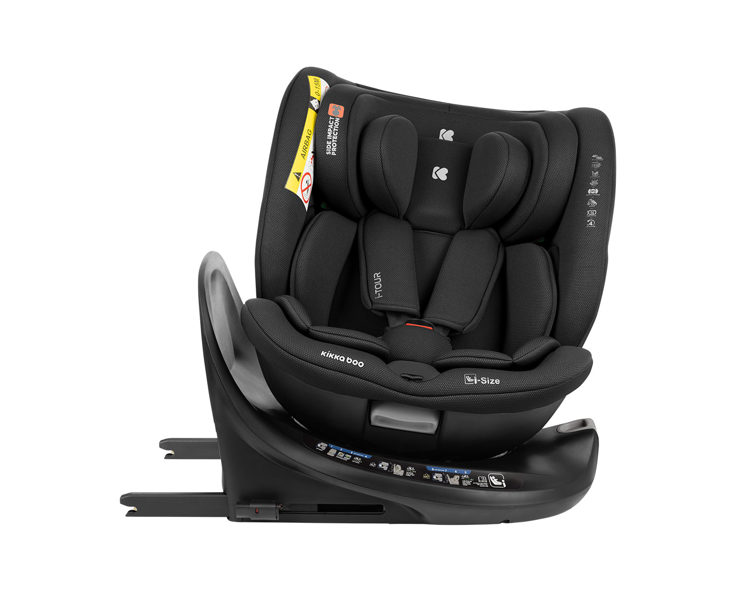 Стол За Кола 40 150 См I Tour I Size Black Kikkaboo