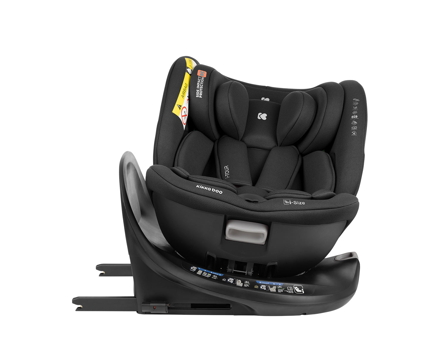Стол За Кола 40 150 См I Tour I Size Black Kikkaboo