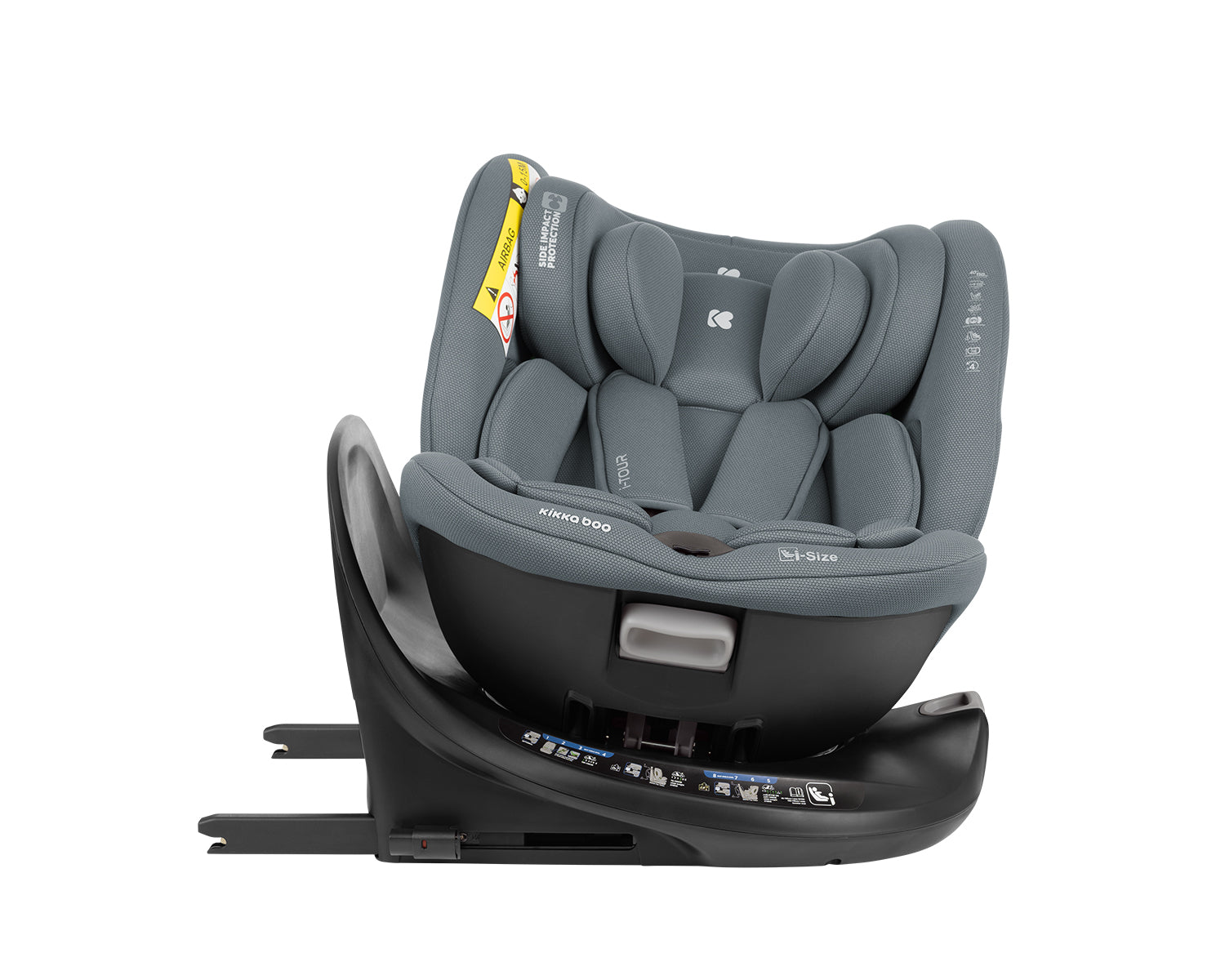Стол За Кола 40 150 См I Tour I Size Dark Grey Kikkaboo