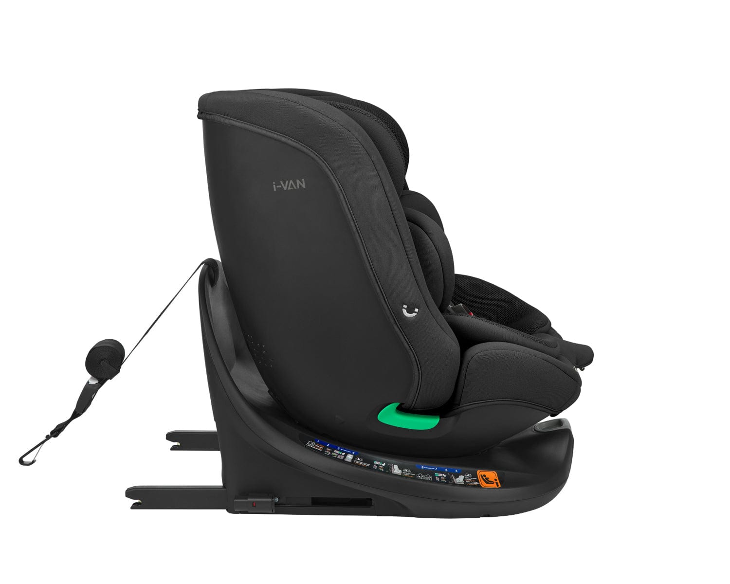 Scaun auto 40-150 cm I-Van I-Size Negru