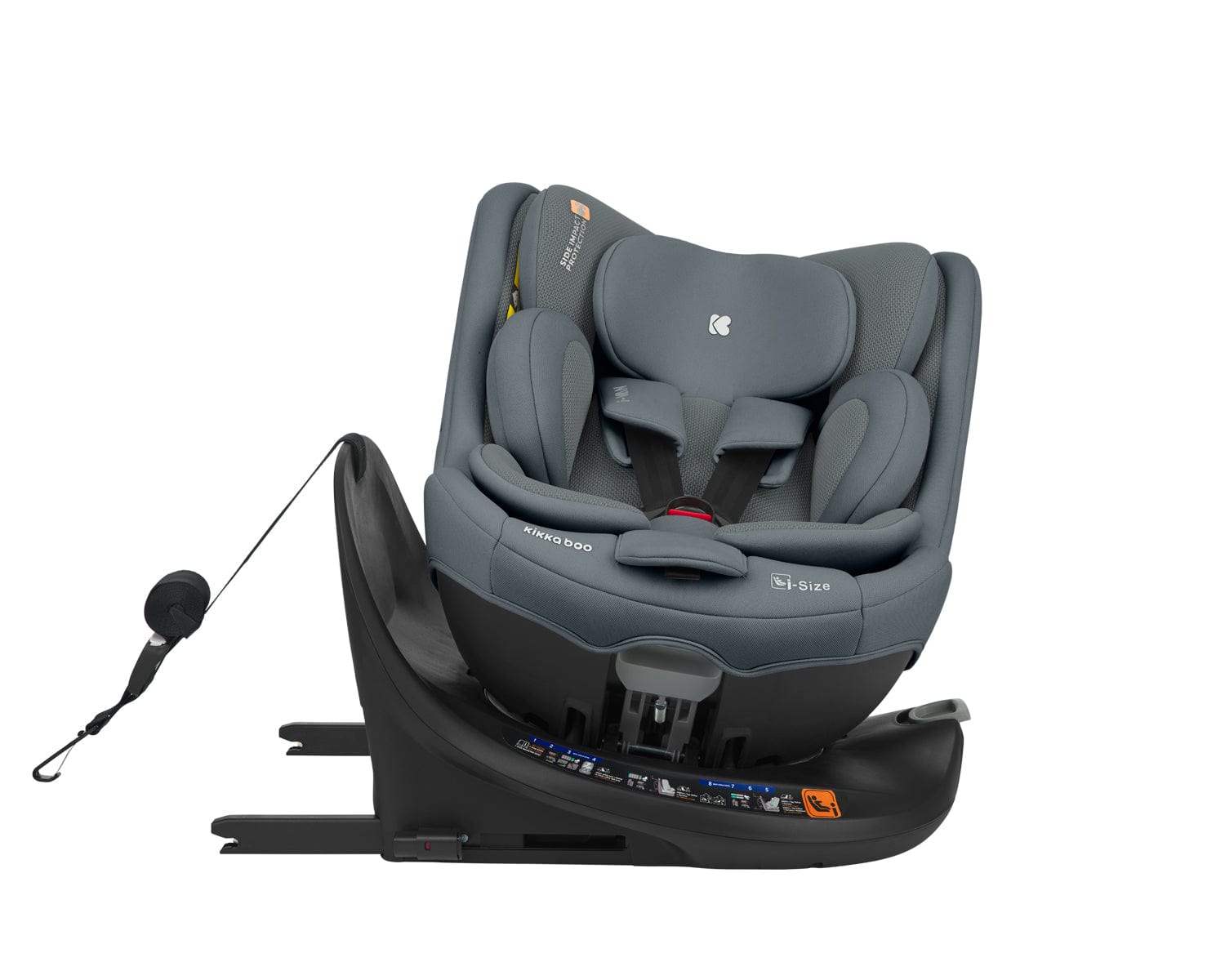 Стол За Кола 40 150 См I Van I Size Dark Grey Kikkaboo