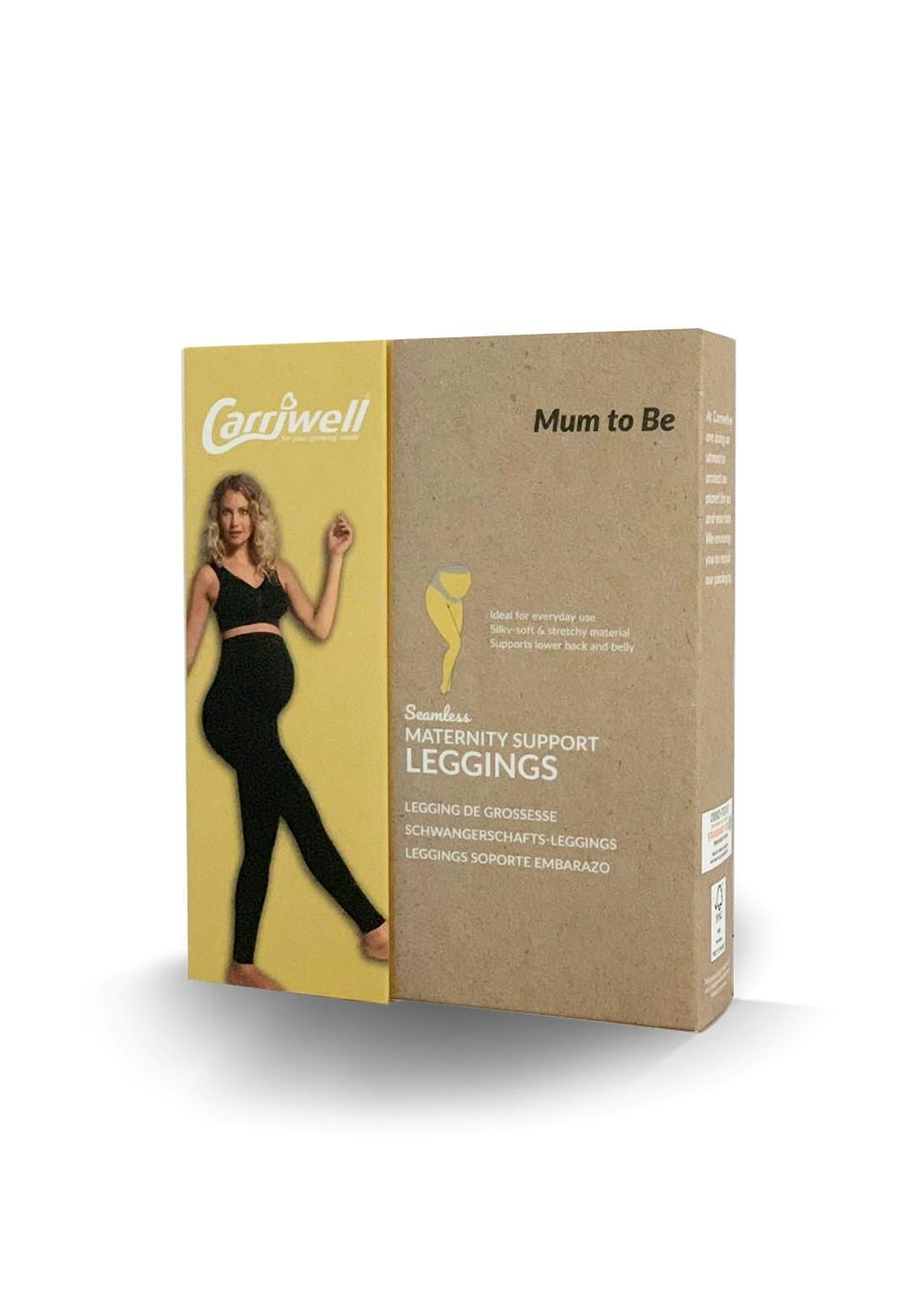 Безшевен Клин За Бременни Seamless Support Recycled Black 5714399049209 Carriwell