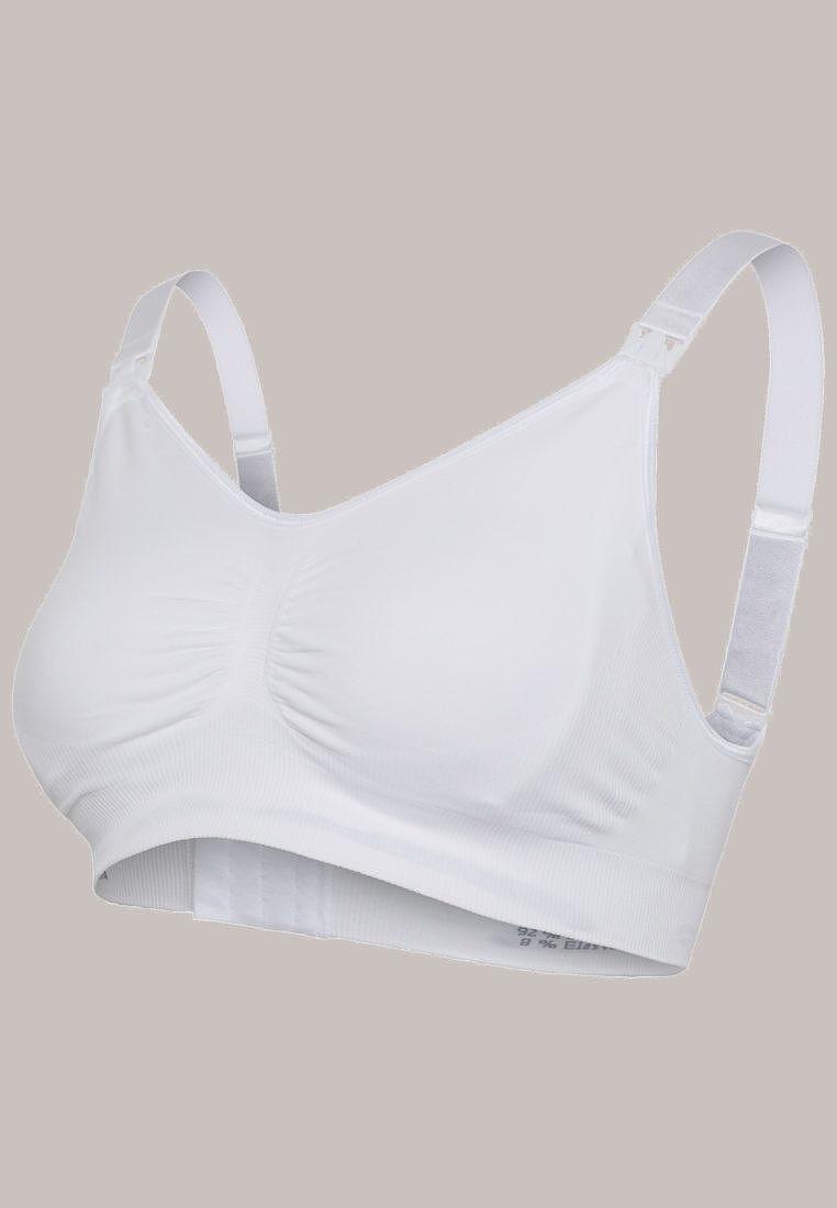 Безшевен Подплатен Сутиен За Бременни И Кърмачки Padded Maternity & Nursing White 5714399033000 Carriwell