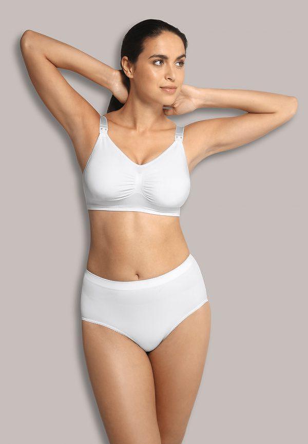 Безшевен Подплатен Сутиен За Бременни И Кърмачки Padded Maternity & Nursing White 5714399033000 Carriwell